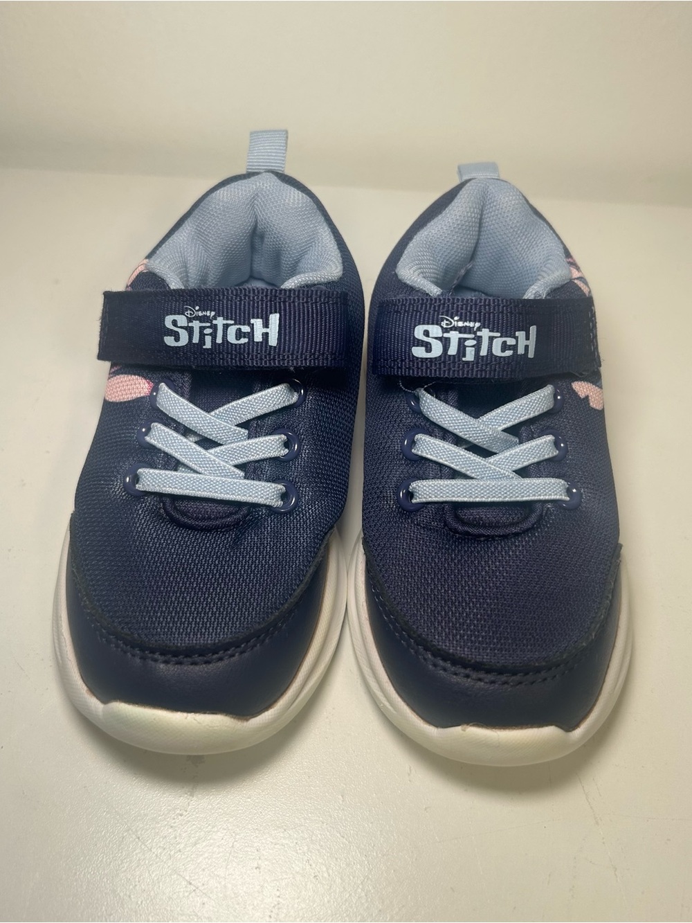 Disney Stitch Angel Toddler Size 9 Memory Foam Sneakers